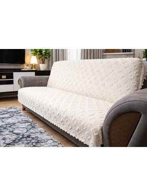 Özdağ Home Concept Şönil 3’lü Kanepe Koltuk Örtüsü – Yumuşak Dokulu, Dayanıklı ve Şık Koltuk Şalı