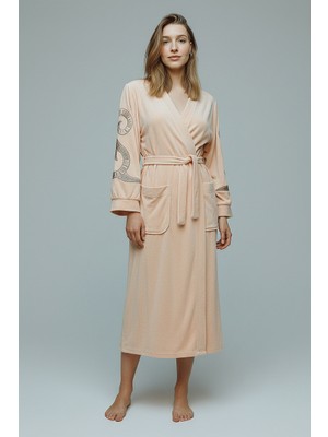 S&G Gelinlik Kadife Sabahlık