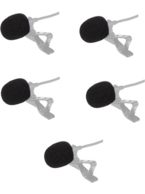YKS01-5X 5'li Yaka Mikrofonu Süngeri