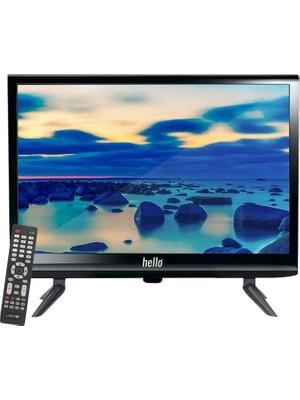 HL-1900 19 Full Hd LED Tv (12 Volt Adaptörlü)(Audio In-Rca-Vga-Hdmi-Usb) 45 cm x 32 cm
