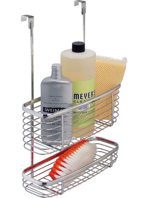 Tezgah Altı Asılabilir Deterjanlık Rafı,2 Katlı