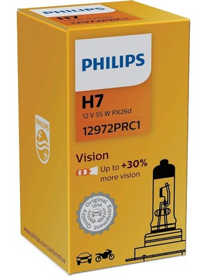H7 55WATT +%30 Fazla Işık Ampul Premium Halogen(1 Adet)