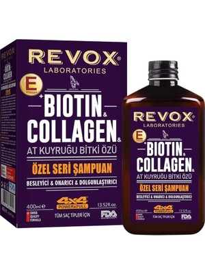 Biotin & Collagen Şampuan, 400 ml
