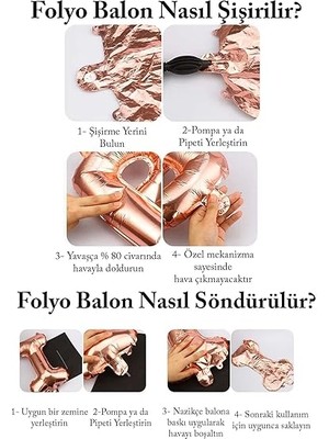 Yaş Set Rose Gold Konsept Doğum Günü Seti