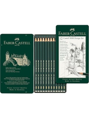 9000 Design Set (5b-5h), Naturel / Siyah