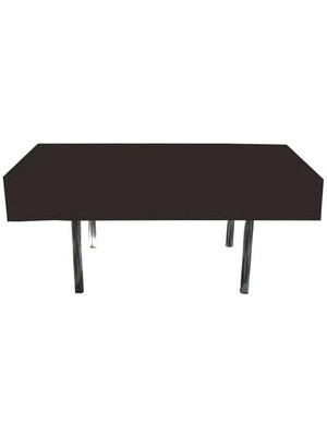 Marifetlerim - Düz Siyah Masa Örtüsü 137 * 183