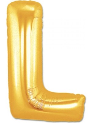 Marsilyan Altın Sarısı Folyo Harf Balon 1 Metre