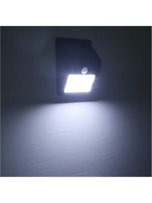 Güneş Enerjili Hareket Sensörlü 20 Ledli Duvar Lambası