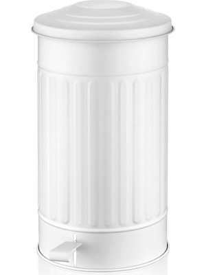 Mia Çöp Kovası Mutfak 24 Lt Beyaz