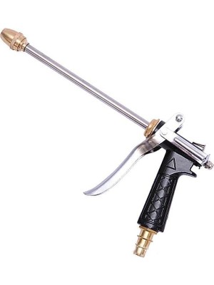 Yüksek Basınçlı Ayarlanabilir Uzun Şaft Bahçe Oto Yıkama Tabanca Başlık