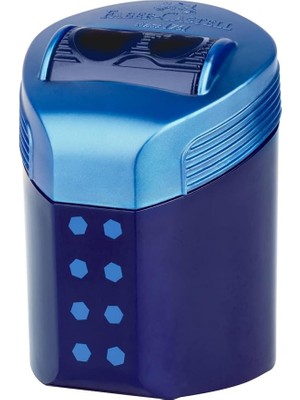 Çift Delikli Bileme Kutusu Rollon Noktalar - Çeşitli Renkler - Gece Yarısı Siyah, Koyu Mavi