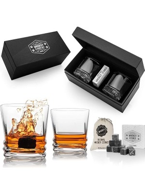 Premium Kutulu Texas 2li Viski Kadeh Seti