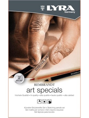 Rembrandt Metal Kutu Art Specials Set Box Boya Kalemi, 12'li