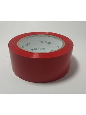 45 mm x 100 M Renkli Koli Bandı-Kırmızı