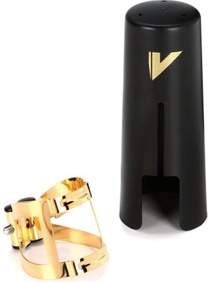 LC57DP M/o Ligatür ve Alto Saksafon Için Plastik Kapak; Yaldızlı Kaplama