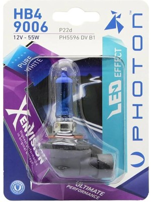 Hb4 9006 12V 55W Xen Vision Ampul, Beyaz