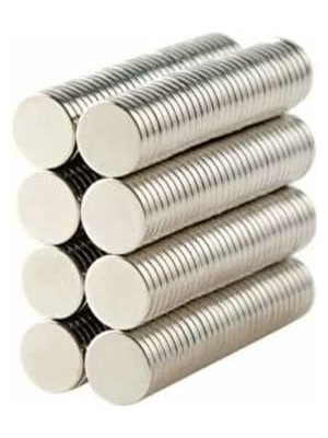 Neodyum Mıknatıs Yuvarlak D8X1 mm Çap - 25 Adet