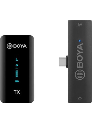 By-Xm6-S5 Kablosuz Yaka Mikrofonu - Type-C