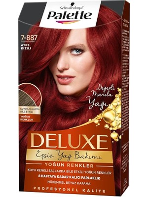 Yoğun Renkler 7-887 Ateş Kızılı