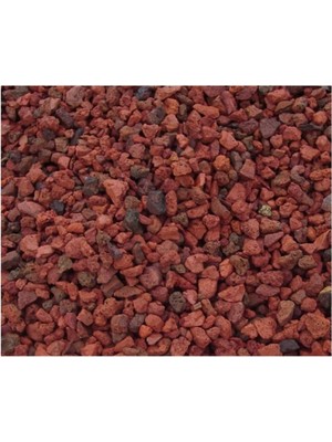 Tarım Pomzası 25 kg 5-10 mm Kırmızı Pomza Cüruf Lav Taşı Kırmızı Ponza Volkanik Cüruf