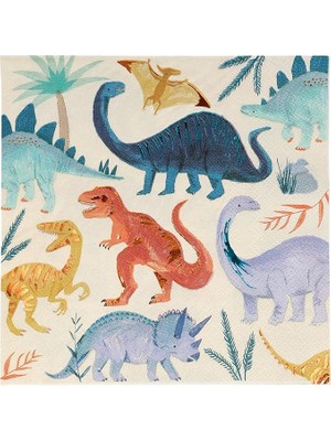 Meri 202232 Dinozor Peçete (L) (16'lı)