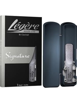 Reeds Premium Sentetik Woodwind Reed, Bb Klarnet, Imza, Mukavemet 2.00 (Bbss2.00)