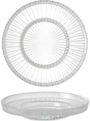 Riva Çay Tabağı Elysia Çay Bardağı ile Uyumlu 6'lı Tabak