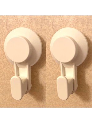 Ikea Tısken Vantuzlu Kanca, Beyaz (2'li Paket)