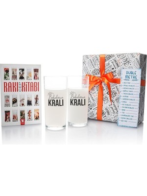 Hediyesepeti Babaların Kralı Tasarımlı Babalar Günü Hediyesi Rakı Kadehi Seti