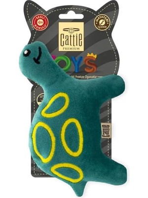 Cattie Matatabi Içerikli Kedi Oyuncağı Peluş Kaplumbağa 15 cm