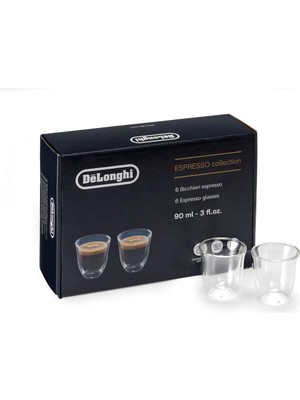 De'longhi DLSC300 6'lı Espresso Bardak Seti