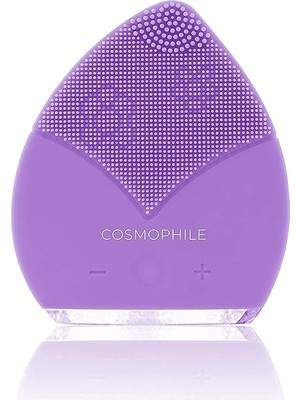 Cosmophıle Tüm Ciltler Için Yüz Temizleme ve Yaşlanma Karşıtı Masaj Cihazı - Mor