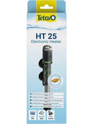Tetra Ht 25 Isıtıcı, 10 – 25 L Akvaryumlar Için, Sıcaklık Ayar Düğmesi ile Farklı Performans Seviyel