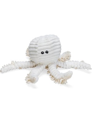 Köpek Oyuncağı, Ahtapot, Peluş, Beyaz, 26X13X13CM