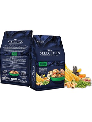 Myyem Selection Kuru Sebze ve Meyveli Takviyeli Hamsters Yemi 750GR
