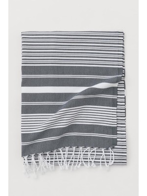 Katya PEŞTEMAL%100 Pamuk Banyo Havlusu Siyah