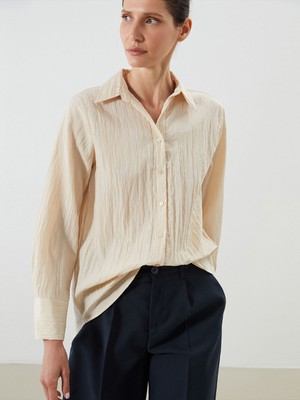 Lc Waikiki Yeni Sezon Dokulu Kadın Gömlek