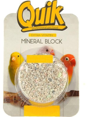 Quik Kuşlar Için Mineral Blok Kutulu