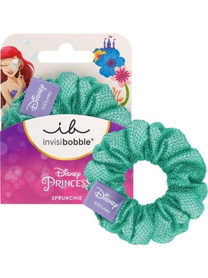 Invisibobble Kids Sprunchie - Disney Ariel Serisi Saç Tokası - Kumaş Kaplı