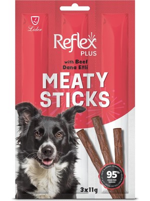 Vento Store Plus Adult Dogr Stick Treats With Beef 33 gr