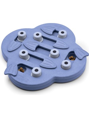 Nina Ottosson By Dog Hide N' Slide Purple Interactive Treat Puzzle Dog Toy