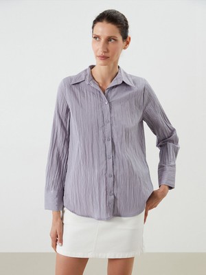 Lc Waikiki Yeni Sezon Dokulu Kadın Gömlek