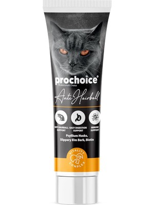 Prochoice Anti Hairball Pasta Kediler Için Kıl Yumağı Önleyici Vitamin 100 ml