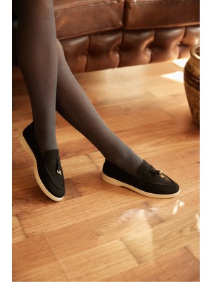 Milaya Shoes Carmen Süet Kadın Günlük Ayakkabı