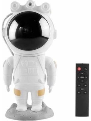 Serac Collection Projeksiyon Astronot Lamba Speaker Sevimli Astronot Bluetooth Hoparlör - SA002G-6F96T1