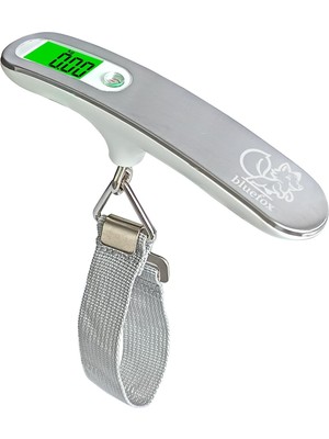 Dijital Bagaj Tartısı - 50KG/110LB Kapasiteli, Dara Fonksiyonlu, Arkadan Aydınlatmalı LCD Ekran, Çok