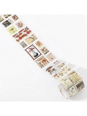 Vento Store Mushroom Collect Temalı Rulo Sticker •