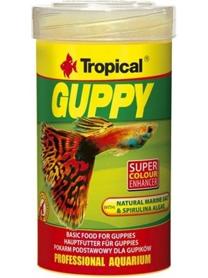 Tropical Guppy 250ML 50GR