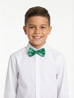 Masal Dünyası Bursa Minik Beyefendiler Için Stil Ikonu: Ayarlanabilir Saten ve Mat Çocuk Papyonları ( Renk Çeşitleri Mevcut )