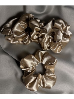 Emt Pazarlama 6 Lı Saten Saç Tokası Seti - Saçı Kırmaz, Iz Yapmaz - Altın